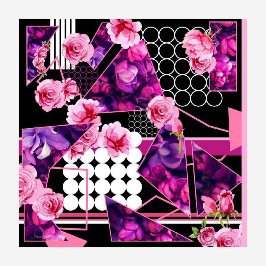 90 x 90 Silk Scarf