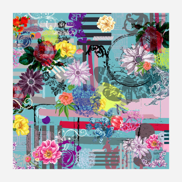 90 x 90 Silk Scarf