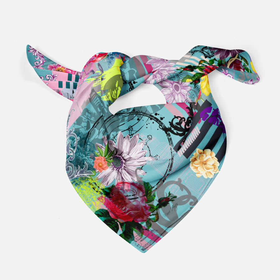 90 x 90 Silk Scarf - Image 2