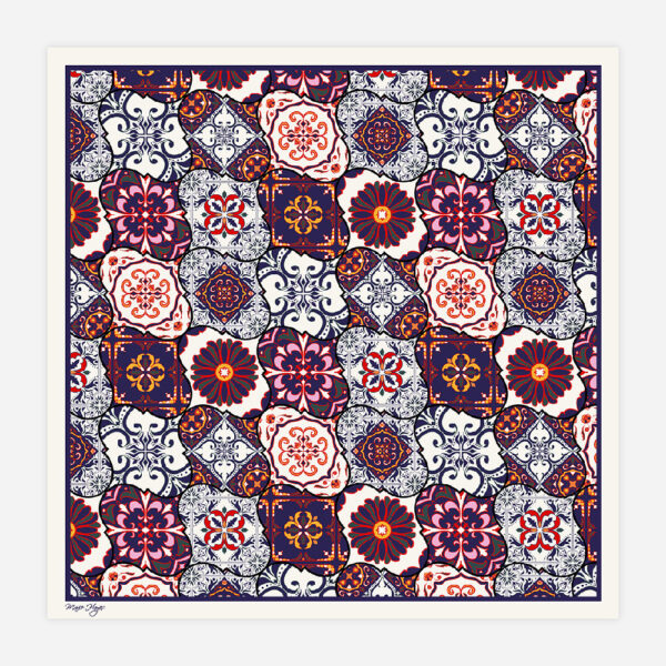 90 x 90 Silk Scarf