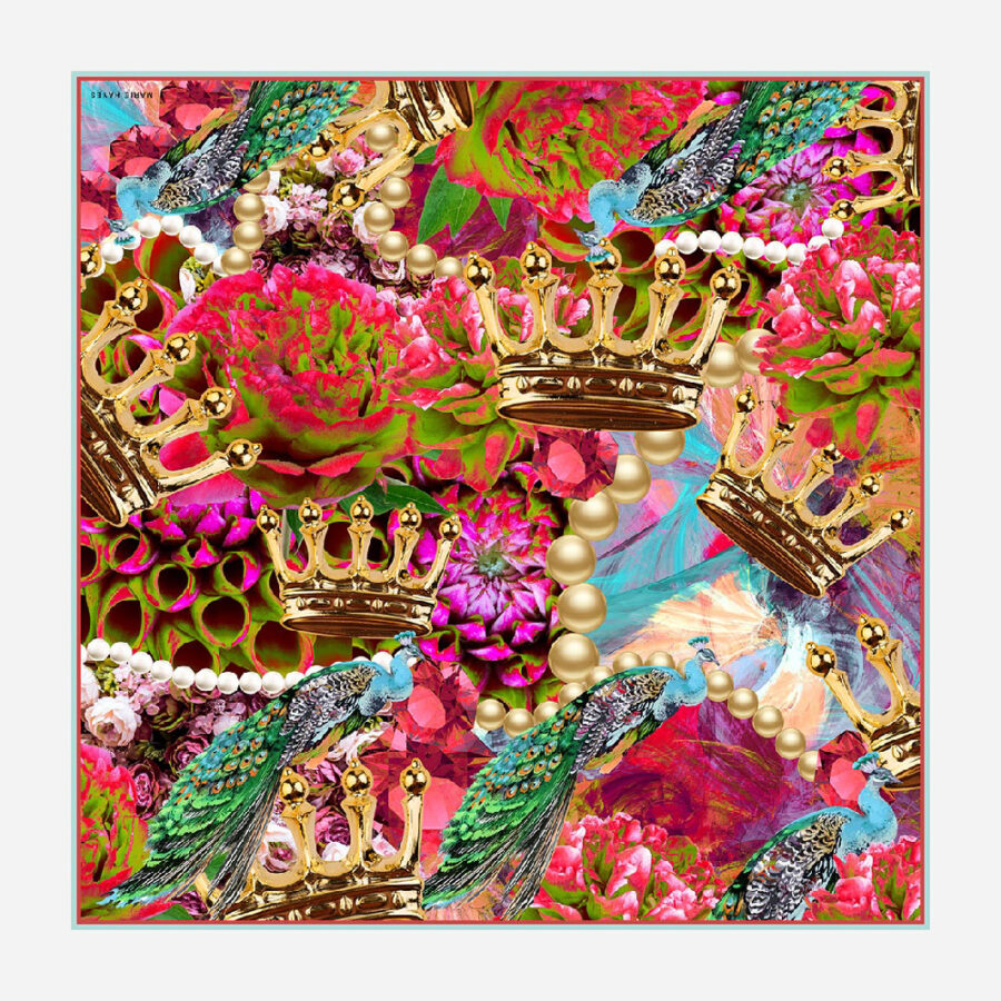 90 x 90 Silk Scarf