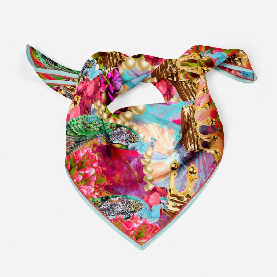 90 x 90 Silk Scarf - Image 2